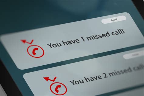 missed phone call number.